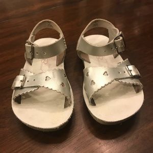 Silver Salt Water Sandals